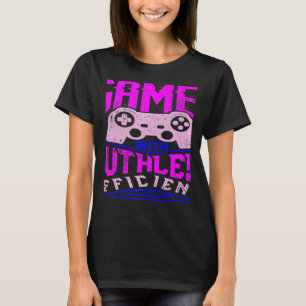 T-shirt GAGNER DES JEUX AVEC UNE EFFICACITÉ IMPITOYABLE Je