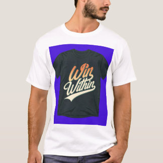 T-shirt "Gagnez à l'intérieur."