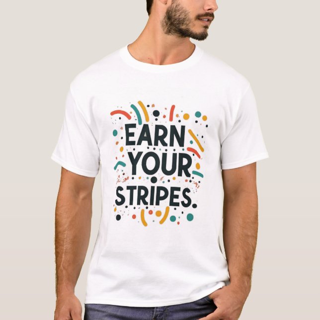T-shirt Gagnez vos bandes (Devant)