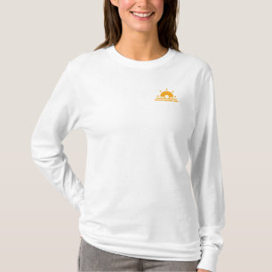 T-shirt gainé des femmes d'icône de TCS Sun le