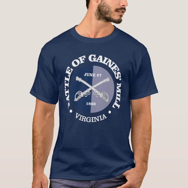 T-shirt Gaines' Mill (B&G) (Devant)