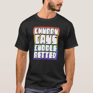 T-shirt Gais gros drôles câlinent mieux Fier Gay Bear Hu