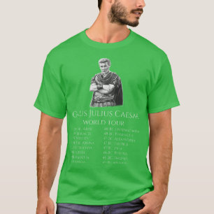 T-shirt Gaius Julius Caesar Monde SPQR Ancien Romain Salut