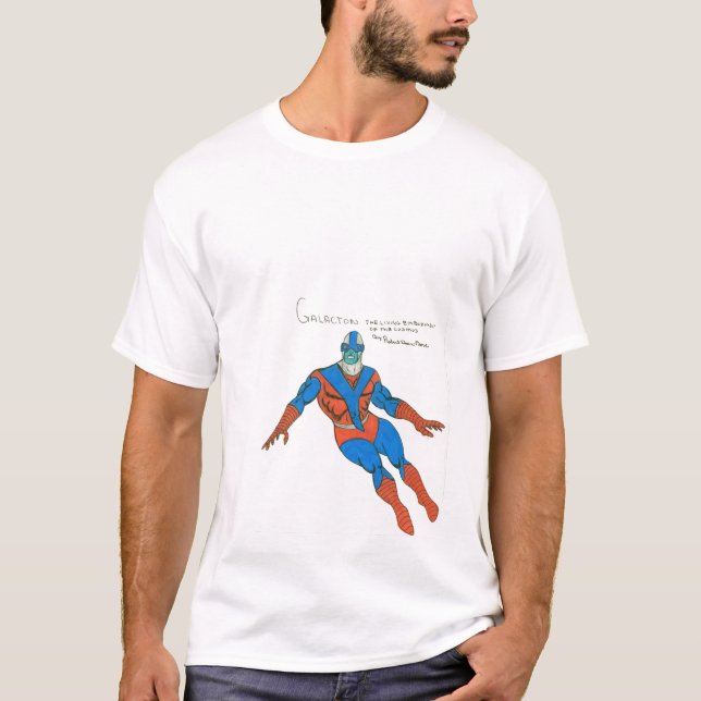 T-shirt GALACTON - Le mode de réalisation vivant du cosmos (Devant)