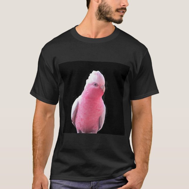 T-shirt Galah rose australien (Devant)