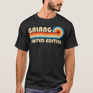 T-shirt GALANG Nom de famille Retro Vintage 80s 90s Annive