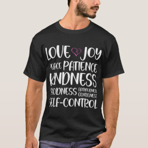 T-shirt Galates 5 22 Cadeau Pour Chrétiens - Fruit Du