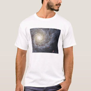 T-shirt Galaxie en spirale M74