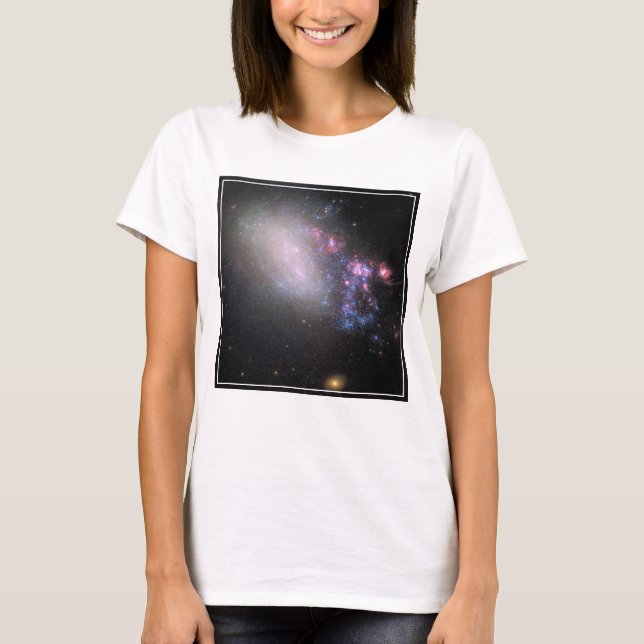 T-shirt Galaxie irrégulière Ngc 4485 (Devant)