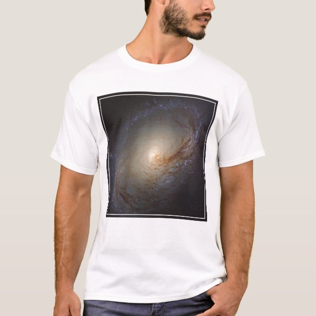 T-shirt Galaxie Lenticulaire Barrée Ngc 3368 (Devant)