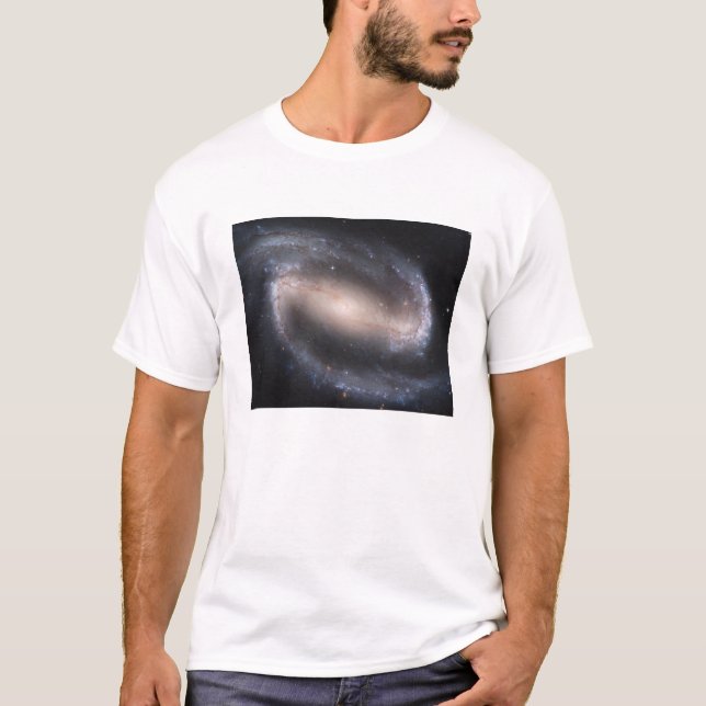 T-shirt Galaxie spirale barrée NGC 1300 (Devant)