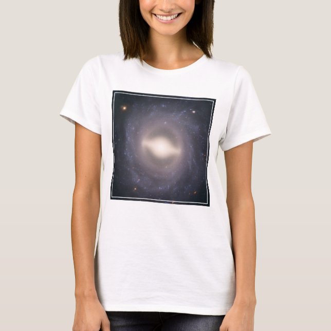 T-shirt Galaxie Spirale Ngc 1015. (Devant)