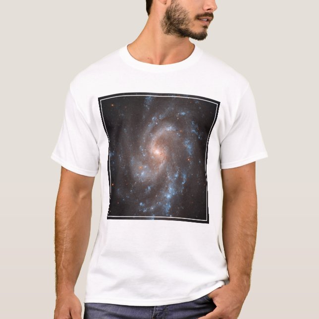 T-shirt Galaxie Spirale Ngc 5584 (Devant)