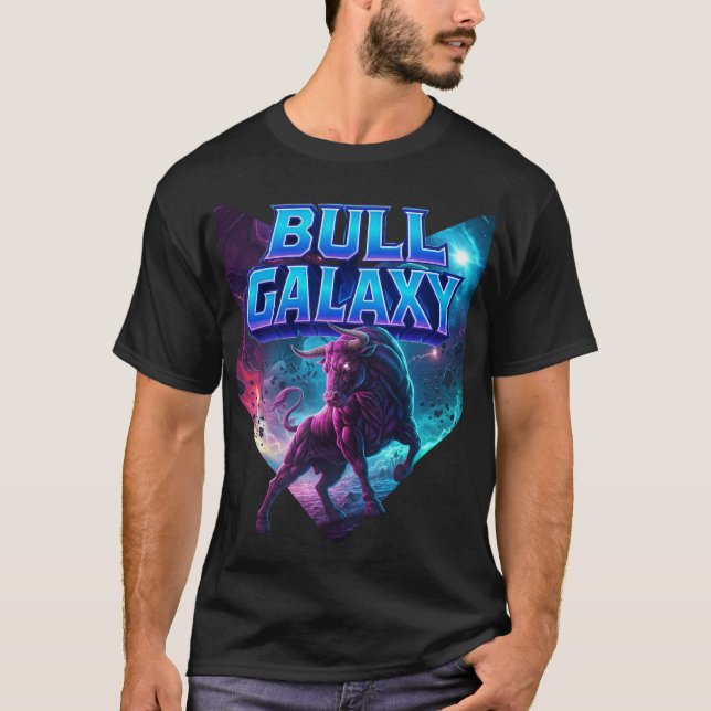 T-shirt Galaxy Bull (Devant)