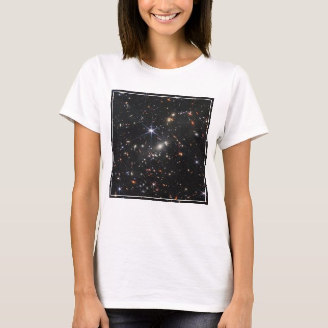 T-shirt Galaxy Cluster Smacs 0723. (Devant)