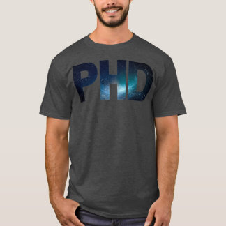 T-shirt Galaxy Motif doctorat de doctorat Merch cadeau pou