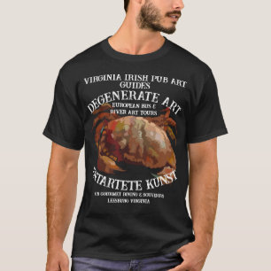 T-shirt Galerie d'art dégénéré & Pub de Virginie Leesburg