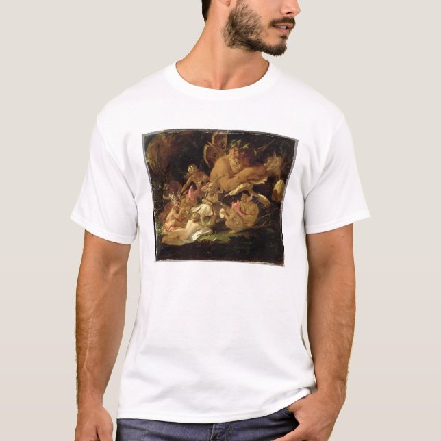 T-shirt Galet et fées, 'de Dream d'une nuit d'été (Devant)