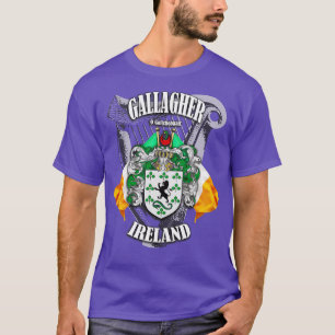 T-shirt Gallagher Nom de famille Anglais et Irlandais