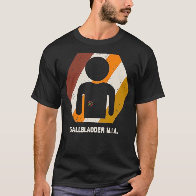 T-shirt Gallbladder  Removal Surgery Gallstones Get Well (Devant)
