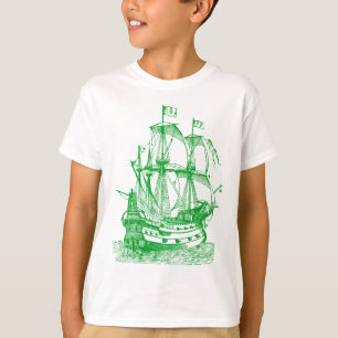 T-shirt Gallion - Vert gazon