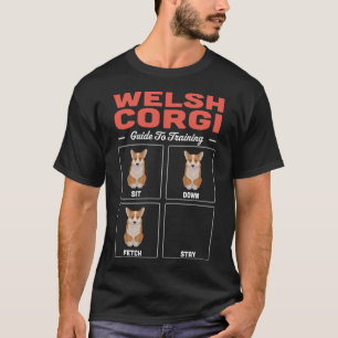 T-shirt Gallois Corgi Guide De Formation