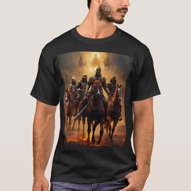 T-shirt "Galloping Vers L'Abîme" (Devant)