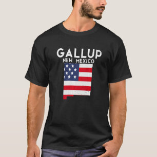 T-shirt Gallup USA State America Travel New Mexican New Me