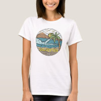 Galveston Beach Texas Vintage