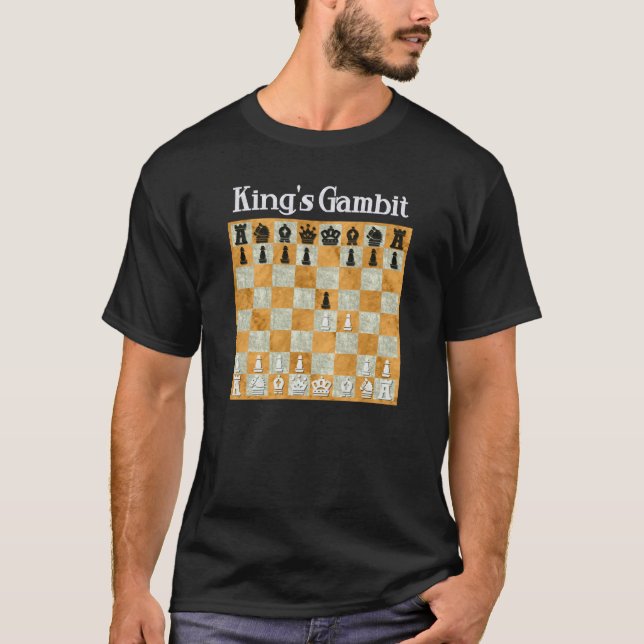 T-shirt Gambit du Roi (Devant)