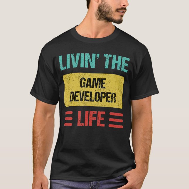 T-shirt Game Developer funny (Devant)