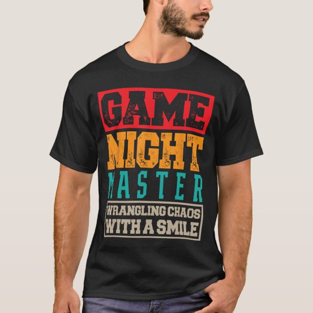 T-shirt Game Night Host funny (Devant)