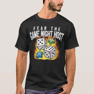 T-shirt Game Night Host I Board Game Lover I Board Game Ni