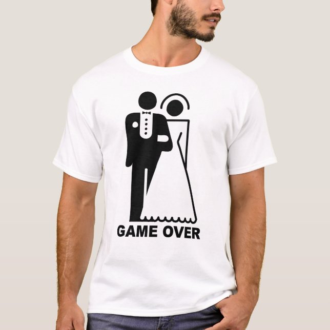 T-shirt Game Over (Devant)