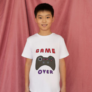 T-shirt Game Over Controller Kids Tee
