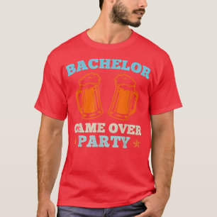 T-shirt Game Over  Fête de Mariage Enterrement de Vie de G