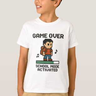 T-shirt Game Over - Retour à l'école