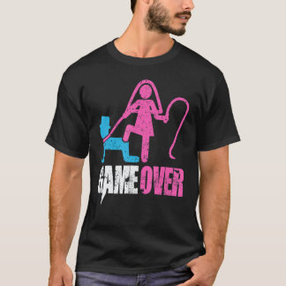 T-shirt Game Over Wedding Bride and Groom Bachelor Party