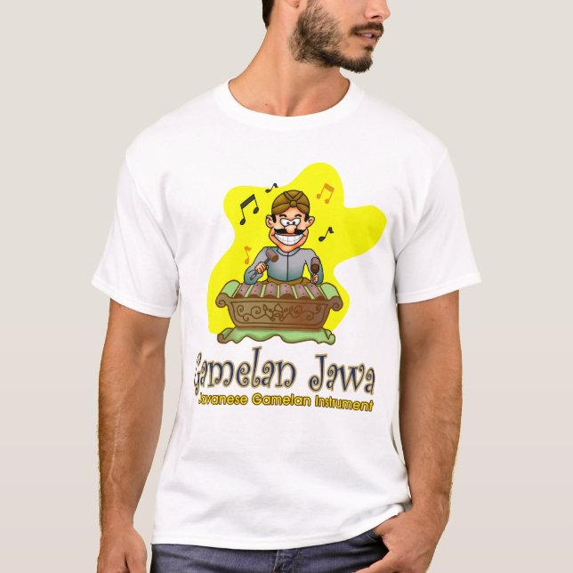 T-shirt Gamelan Jawa (Devant)