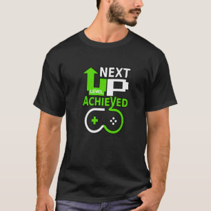 T-shirt Gamer Anniversaire Conception, Niveau supérieur N