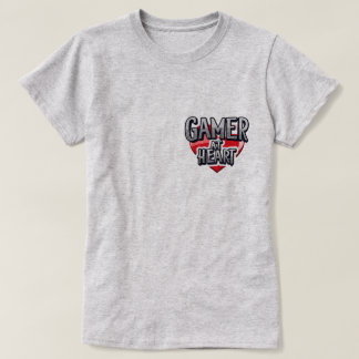 T-SHIRT GAMER AU COEUR