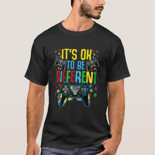 T-shirt Gamer Autism Sensibilisation sur l'autisme Jeu Pou