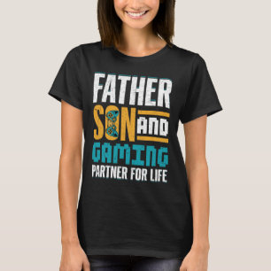 T-shirt Gamer Bond – Père et fils jouent ensemble