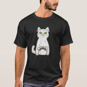 T-shirt Gamer Cat Video Game Controller Cute Gaming Geek G