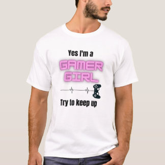 T-shirt gamer fille