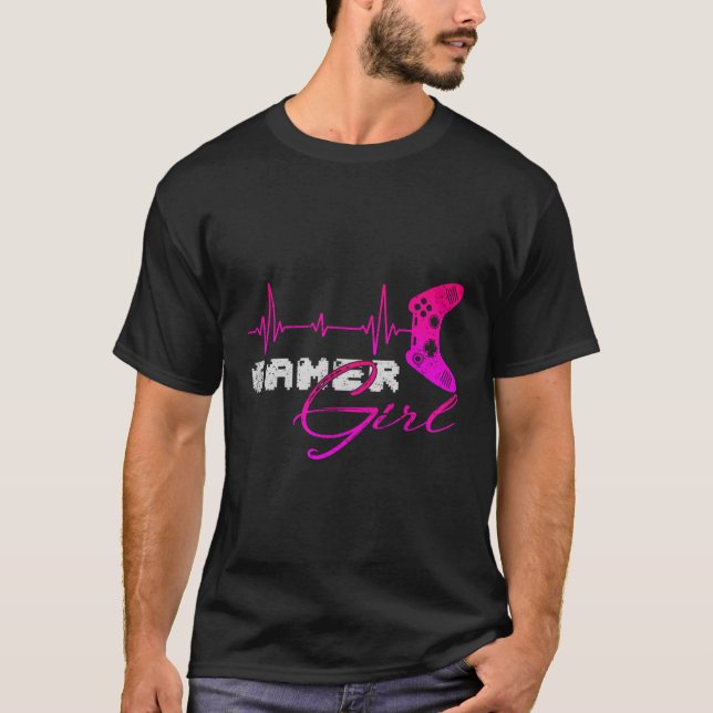 T-shirt Gamer Hebeat Jeux de contrôleur (Devant)