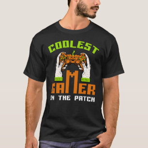 T-shirt Gamer Le Plus Coolest Dans Le Patch Cadeau Hallowe
