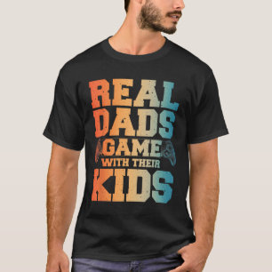 T-shirt Gamer Papa Art Pour Jouer Papa Papa Papa Daddy Hom