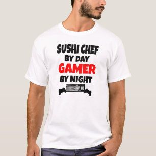T-shirt Gamer Sushi Chef