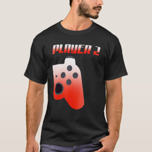T-shirt Gamer tenue pour joueurs 2 partenaire pour multijo